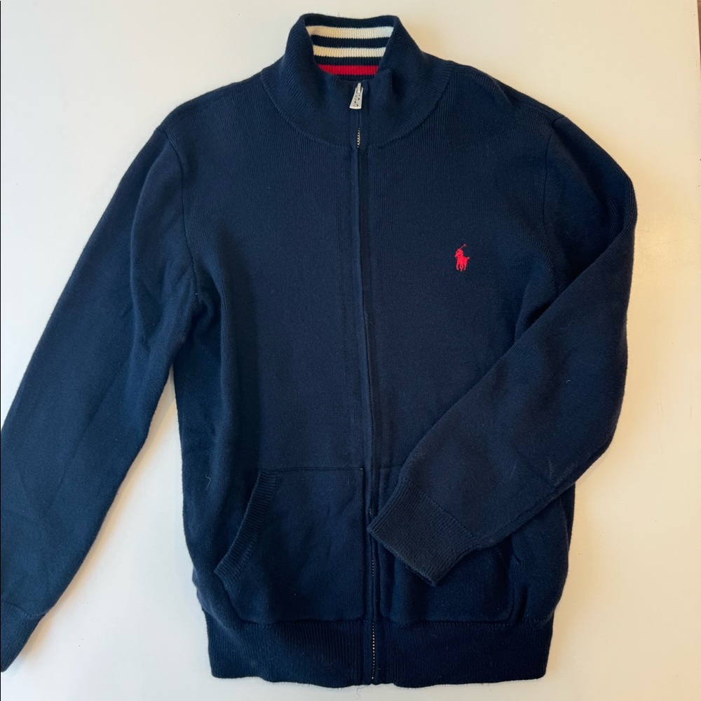 Polo Ralph Lauren kids zip up sweater 7